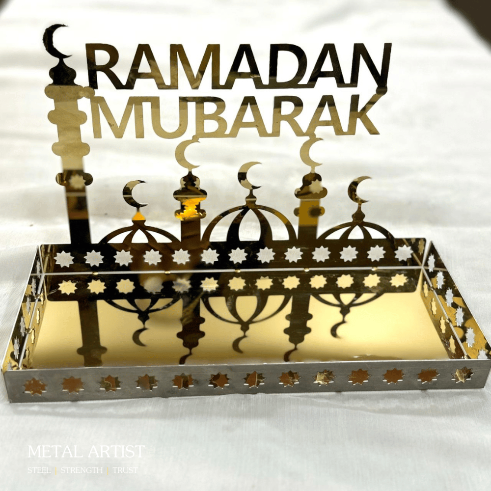 Stainless Steel Ramadan Dates Tray