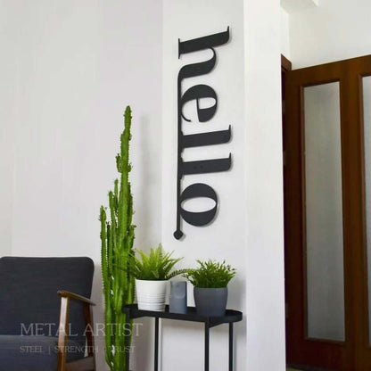 Personalized House Name Plate Designs - Metal Artist